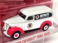 Greenlight 1/64 Chevrolet Panel Truck 1939 Autolite Diecast Model Car