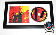 TWENTY ONE PILOTS BAND SIGNED FRAMED 'CLANCY' CD COVER ALBUM BECKETT COA BREACH