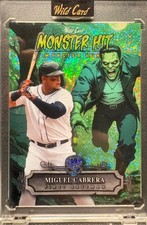 2025 Wild Card Monster Hit Miguel Cabrera 1/1 SSP Detroit Tigers
