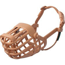 dog muzzle basket breathable food scavenging training dog canine medium