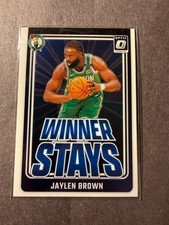 2024-25 Donruss Optic Jaylen Brown Winner Stays #7 Boston Celtics