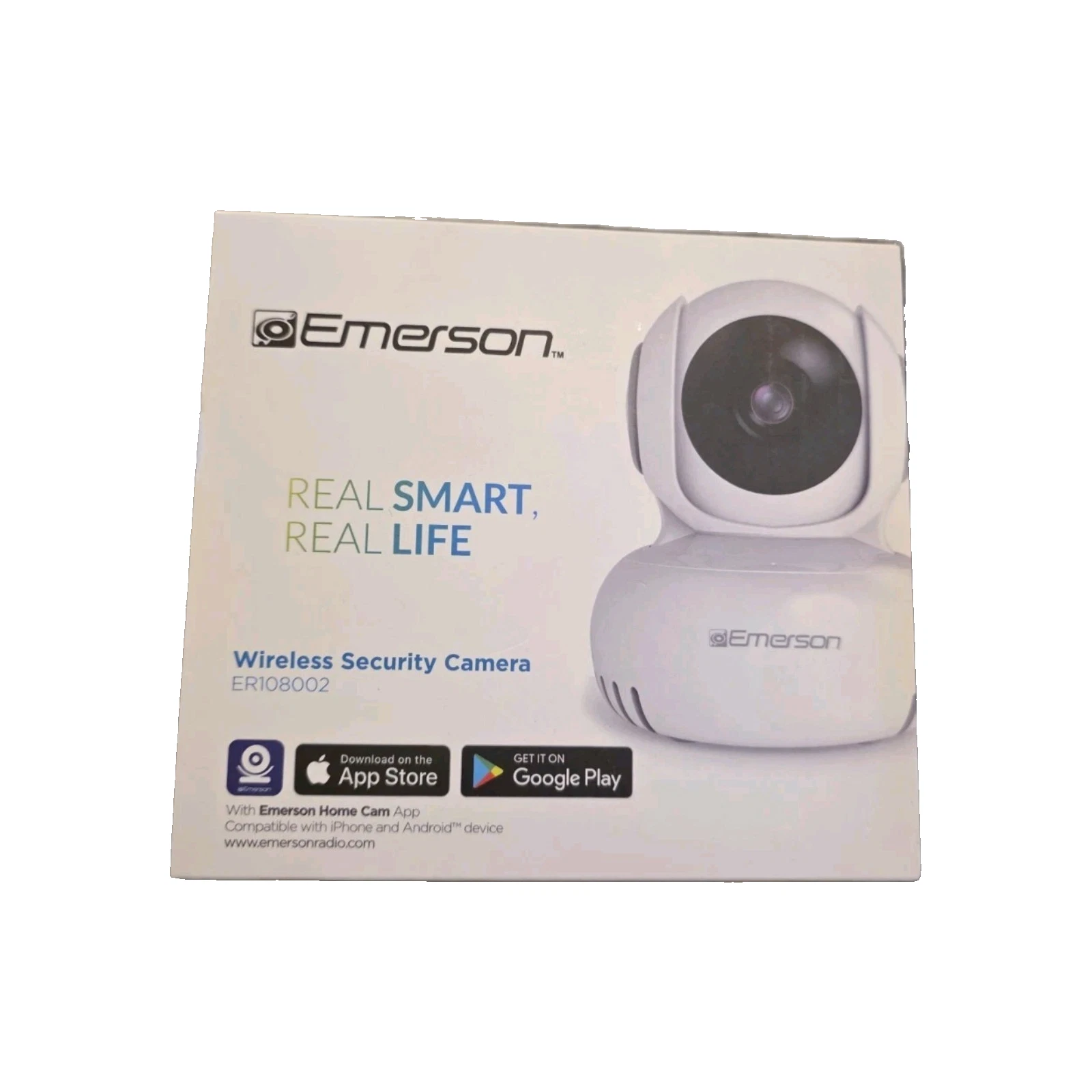 Emerson WiFi Baby Monitor/Pet Camera, Security Night Vision, Temperature (B6)