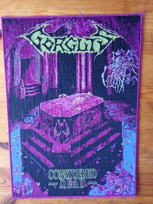 Gorguts - Considered Dead Backpatch Gewebt Death Metal