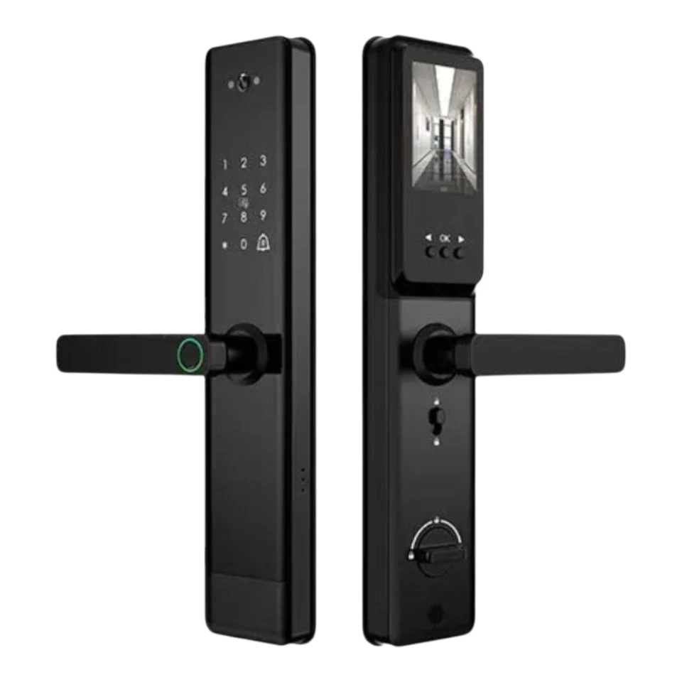 6 in-1 Smart Door Lock Wifi Biometric Fingerprint Touch Password Keyless Keypads - Image 4 of 4