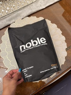 Noble Grass-Fed Beef Protein Complex - 30 Servings - Chocolate - Exp 04/2028