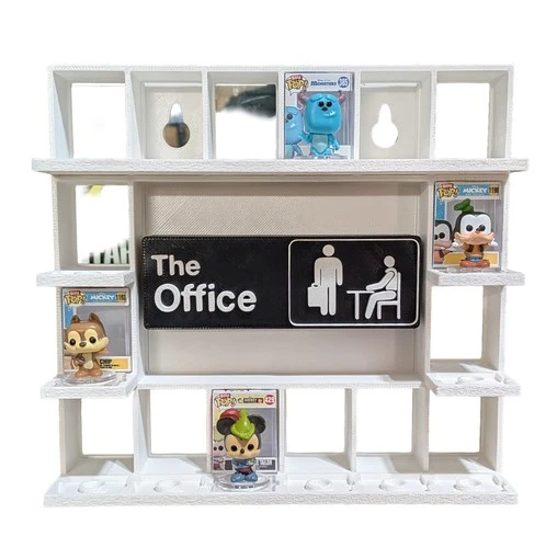 The Office Bitty Pop Display (Holds 16) 3D Printed