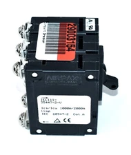Sensata IEL111-35447-2-V Airpax Circuit Breaker 3 Pole New