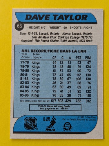 1986-87 O-Pee-Chee NHL Hockey Cards OPC U-Pick 1 - 126 Complete your Set. - Picture 197 of 371