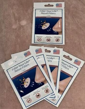 First Defense Nasal Screens; 5 packs (7 sets per pack) Size Medium = 35 Pairs