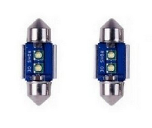 2 X AMPOULES C10W - 3 SMD Anti-erreur 24V - Navette 42mm - Résistance - Foto 10
