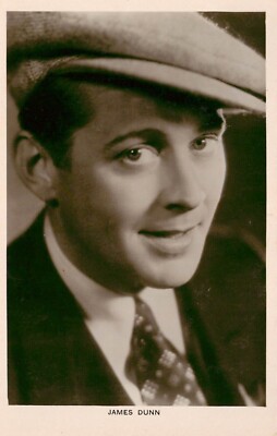 JAMES DUNN - POSTCARD