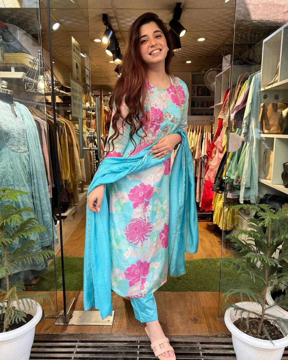 Indian Wedding Palazzo Kurta Dupatta Dress Partywear Salwar Kameez
