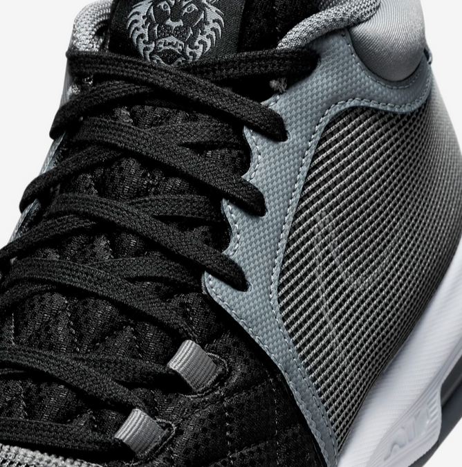 Size 18 NEW - Nike LeBron Witness 8 Cool Grey Black FB2239-004