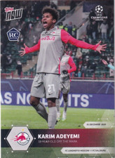 Topps Now Champions League 2021 Card #29 Karim Adeyemi Rookie Card RC. rookie card picture