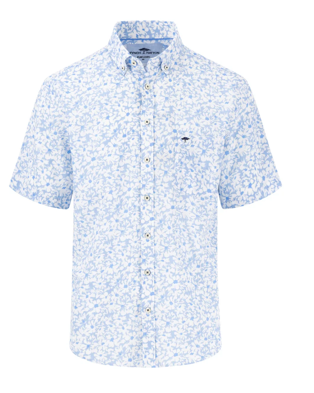 FYNCH HATTON FLORAL SHIRT/SUMMER BREEZE - 2XL SRP £90.00