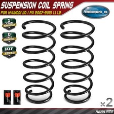 2x Coil Springs Rear Side for Hyundai i10 I PA 2007-2013 1.1 1.2 550202497R New