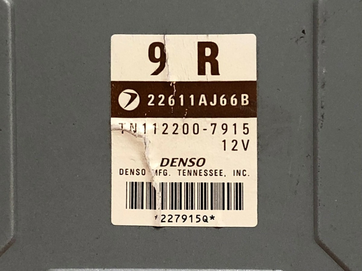 05 SUBARU FORESTER TURBO AT ECU ECM PCM CONTROL MODULE 22611AJ66B