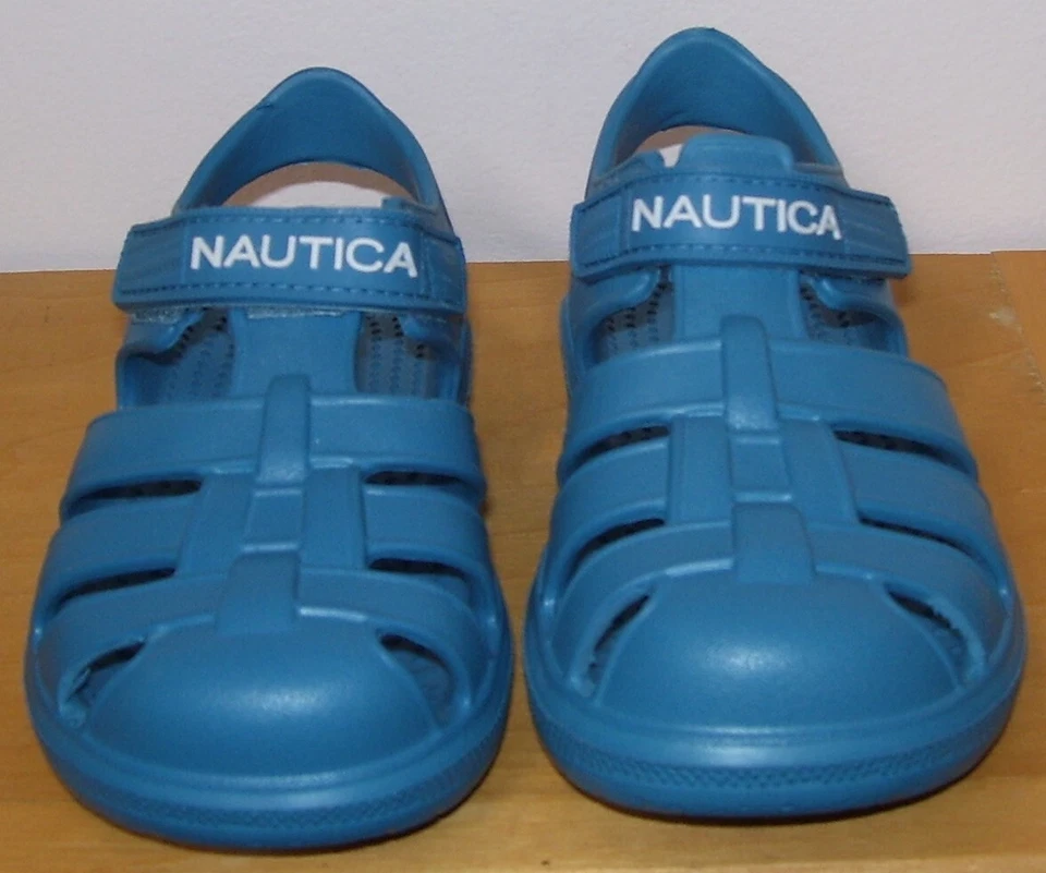 Toddler Boys Nautica Blue Fisherman Summer Sandals Water Shoes 6 - Image 2 of 4