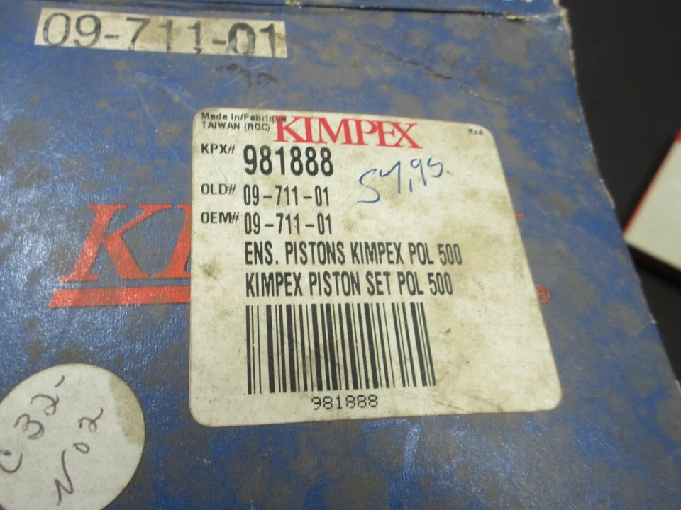 NOVO KIT DE PISTÃO POLARIS 1994-2006 INDY 500 CARB RMK CLASSIC SKS TOURING KIMPEX OS - Imagem 4 de 4