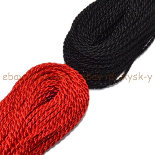 Necklace String Double Strand Twist Rope Cord Pendant Jewelry Accessorie 18'' - Picture 2 of 12