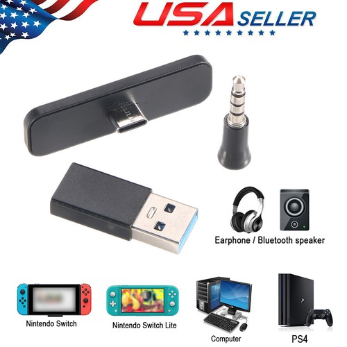 USB Bluetooth 5.0 HIFI Transmitter Type-C Audio Adapter for Nintendo Switch  PS4 | eBay
