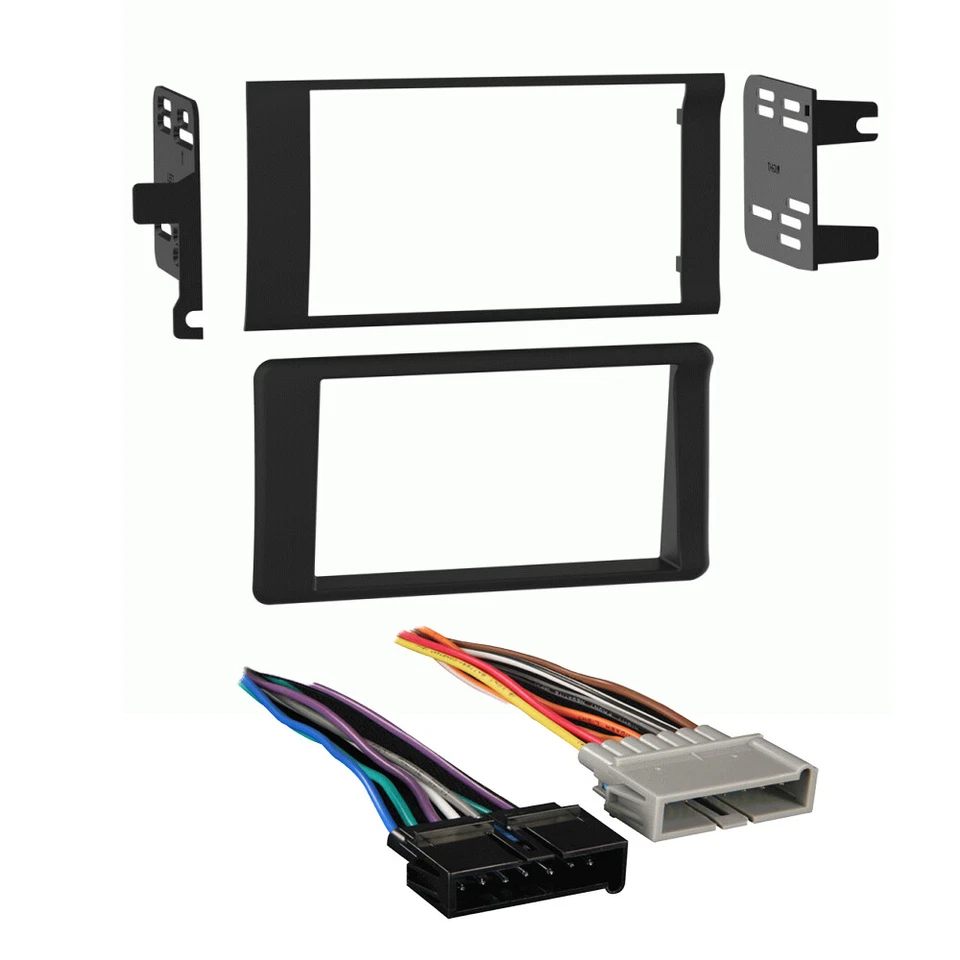 Kit de instalación de radio estéreo para automóvil de 6,2" + paquete de altavoces para Dodge RAM 1500 1998-2001 Foto 4 de 4