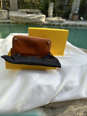 Fendi Leather Wallet authentic with box