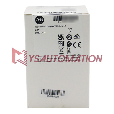 New Allen-Bradley 2080-LCD Micro810 LCD Display with Keypad PN-81253