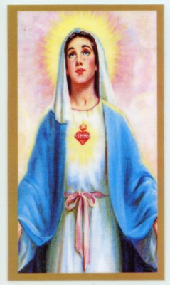 A Prayer for Brenda U- Laminated  Holy Cards.  QUANTITY 25 CARDS