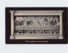 Postcard The Last Supper, in Vermont Marble, Proctor, Vermont