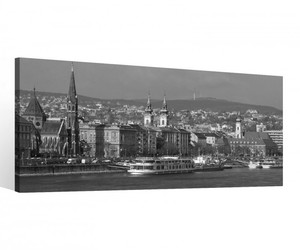 Leinwand 1 Tlg Hamburg Hafen Schwarz Weiss Fluss Stadt Skyline Bilder Bild 9c249 Ebay