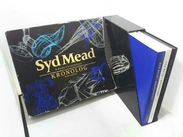 Syd Mead KRONOLOG Complete Art Set ( 2 BOOKS + 3 LD )