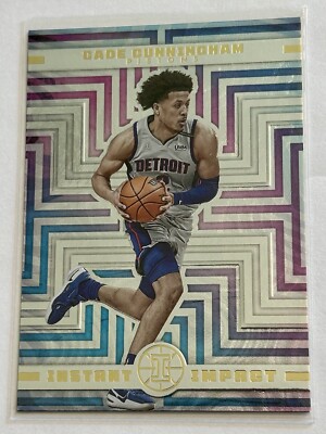 Cade Cunningham 2021-22 Panini Illusions Instant Impact Rookie