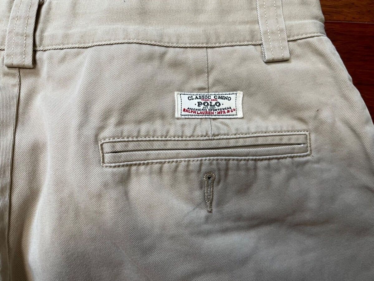 Polo by Ralph Lauren Philip Pant - Beige/ Khaki Color - Size Polo by Ralph Lauren Philip Pant - Beige/ Khaki Color - Size