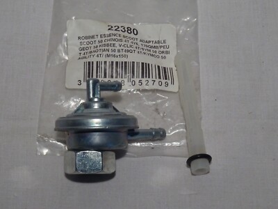 TNT 22380 robinet d'essence M16x150 50cc 4T KISBEE V-CLIC AGILITY ORBIT BT49QT