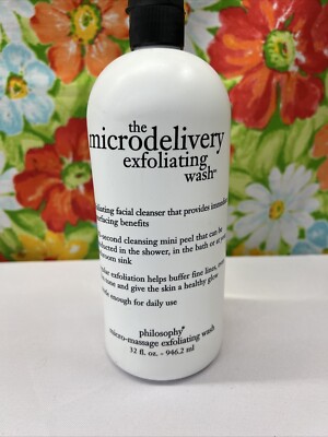 Philosophy The Microdelivery Exfoliating Daily Facial Wash w/ Fine Grain.. 32 oz