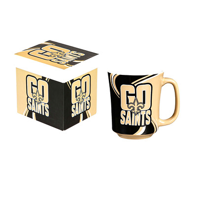New Orleans Saints 14 Ounce Ceramic Mug with Matching Box | eBay