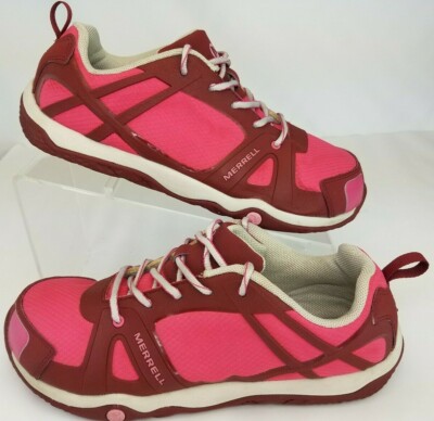 Merrell girls sneakers Ruby Wine Proterra sport size 6.5 Kids 