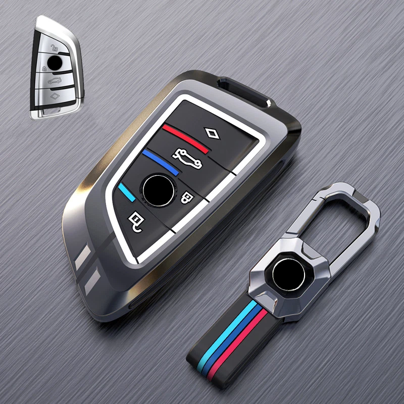 Funda Carcasa Llavero Coche Aleación Zinc Para BMW X1 X2 X3 X4 X5 X6 X7 1 2 3 4 5 6 7 M5 Foto 4 de 4