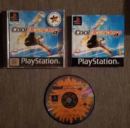 Cool Boarders 4 Complete First Print Vers. Pal Ita for Sony Playstation 1 PS 1 - Picture 1 of 7