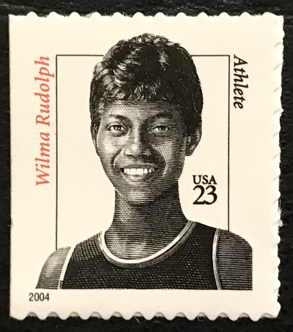 2004 Scott #3436 - 23¢ - WILMA RUDOLPH - ATHLETE - Single Booklet Stamp Mint NH