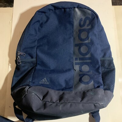 Adidas Backpack Unisex OS Navy Blue Adjustable Shoulder Strap