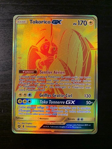 Carte Pokémon : Tokorico GX SV93/SV94 Destinées Occultes Française NEUF