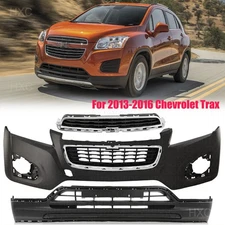 NEW Front Bumper Cover Fascia Grille Assembly Kit For 2013-2016 Chevrolet Trax