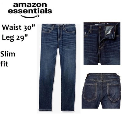 Amazon Essentials Herren Teenager Jungen Jeans Taille 30'', Bein 29'', Slim Fit. B0789FNTS8