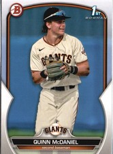 2023 Bowman Draft #BD-136 Quinn McDaniel