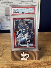 2024 Topps Cosmic Chrome Jason Kelce Red Flare PSA 10 pop 1 First Off Print /5