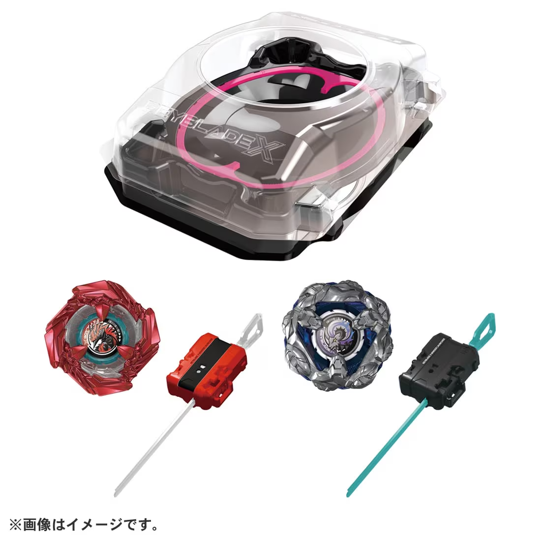 BEYBLADE X 3-on-3 Battle Entry Set ∞ 4 Boosters BX-46 BX-44 BX-38