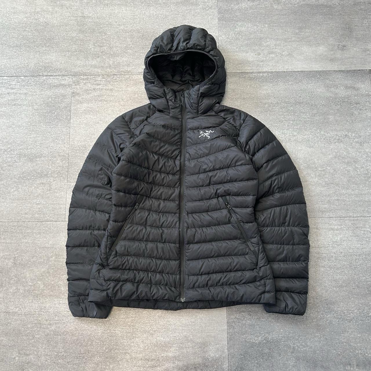 Arc'teryx Piumino in Cerio con Cappuccio Donna Small Nero