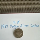1921 Morgan Silver Dollar $1 Silver Ungraded Uncertified Coin #8